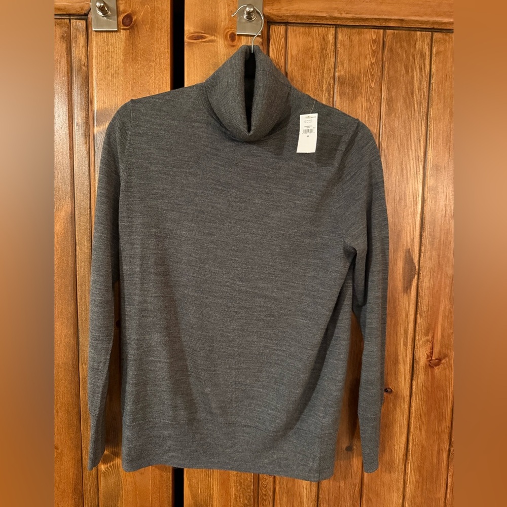 GAP Washable Merino Wool Turtleneck Sweater